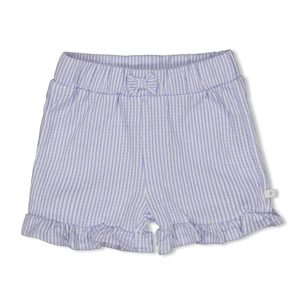Pantalón corto rayas arrugado bebé niña Sea La Vie