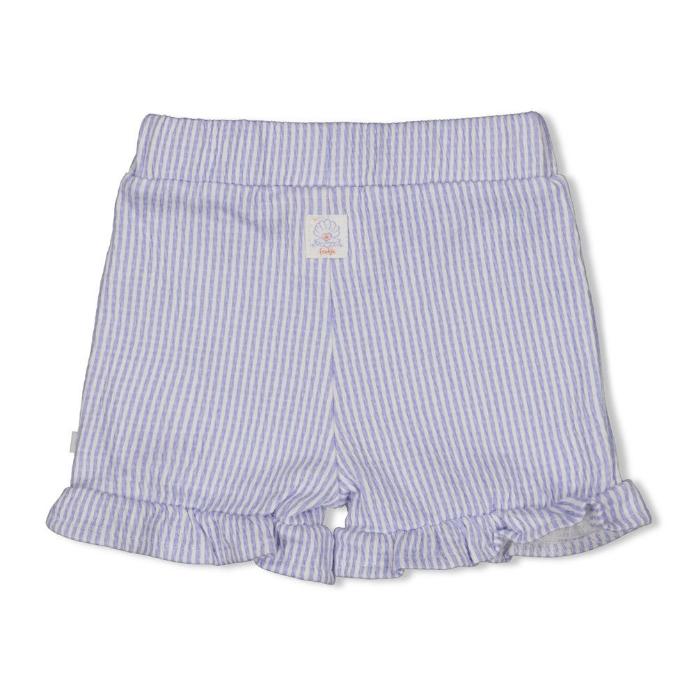 Pantalón corto rayas arrugado bebé niña Sea La Vie