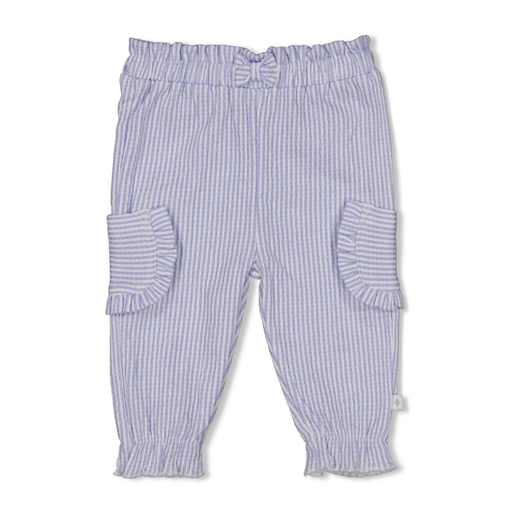 Pantalón arrugado rayas bebé niña Sea La Vie