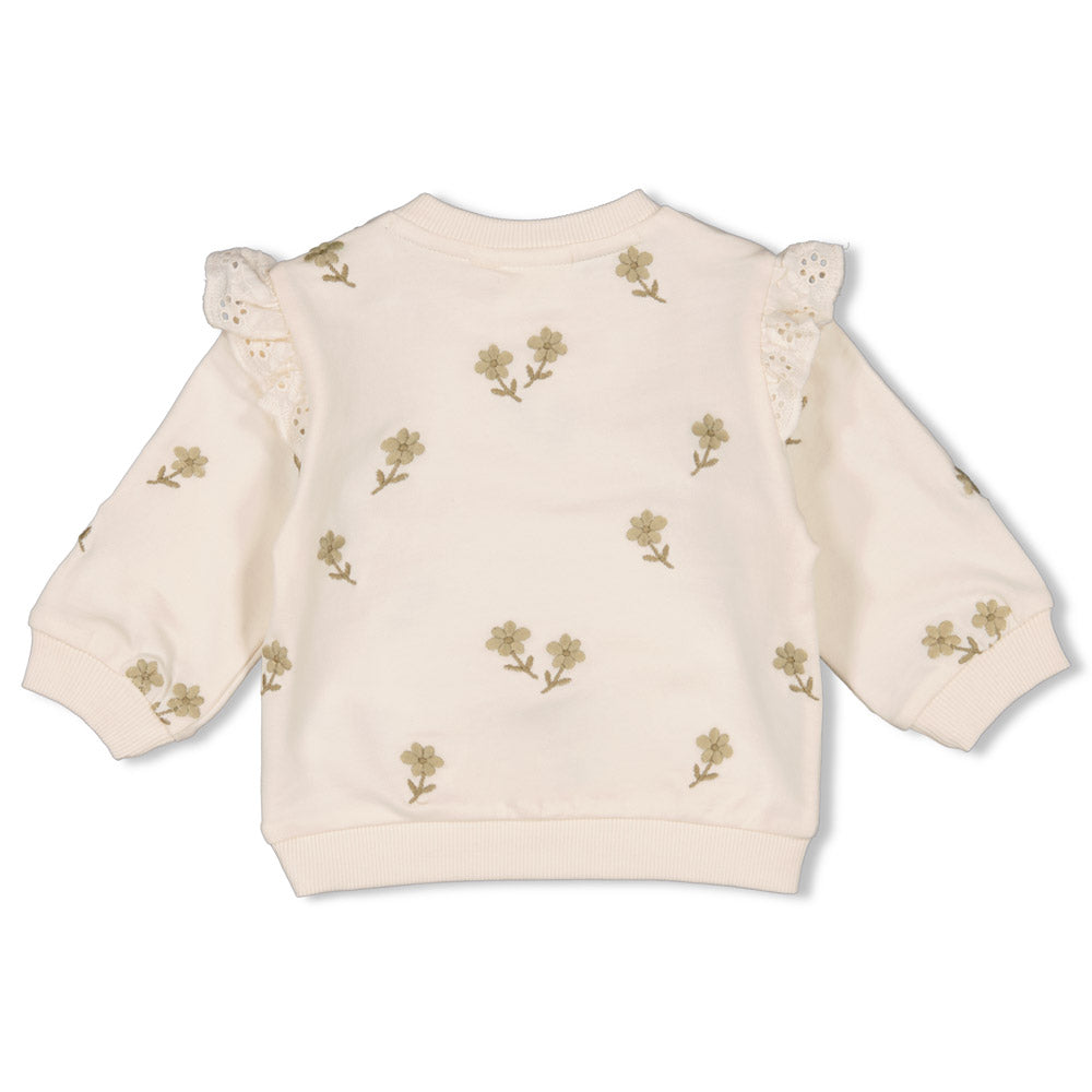 Suéter relaxed fit bebé niña Let Your Dreams Blossom