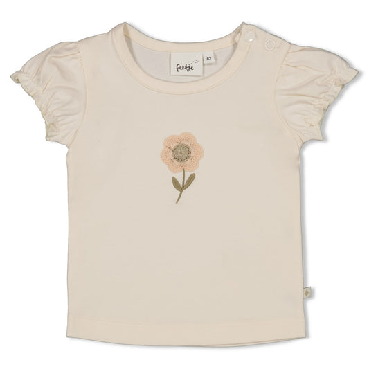 Camiseta manga corta bebé niña Let Your Dreams Blossom