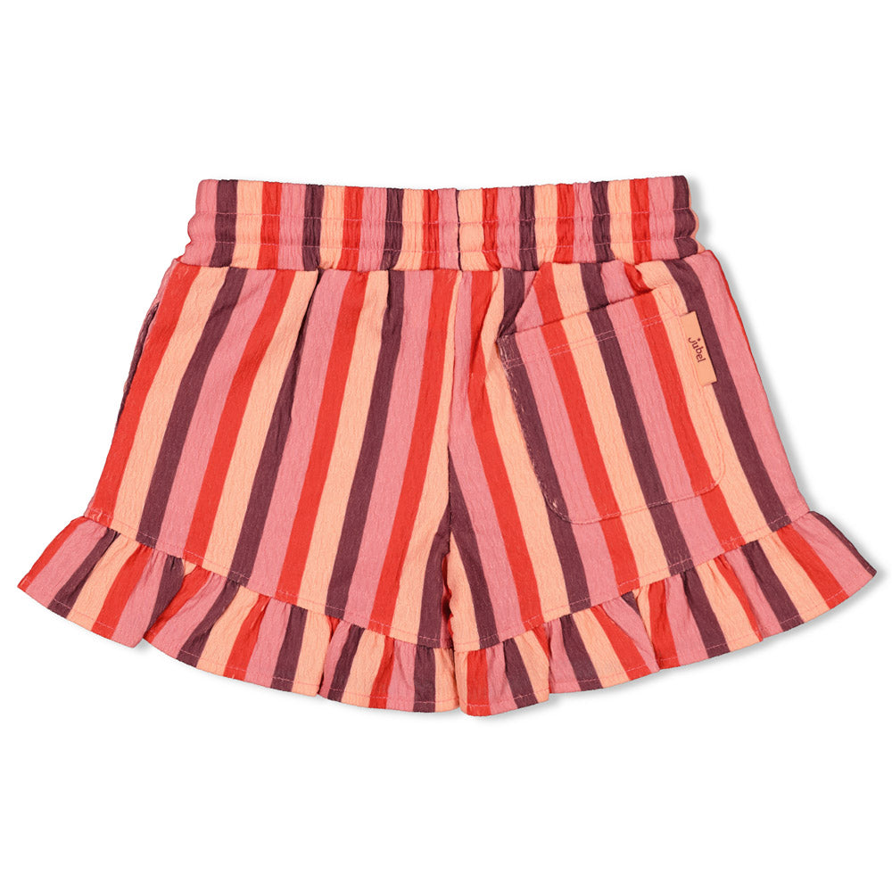 Pantalón corto rayas niña Salsa Sunset