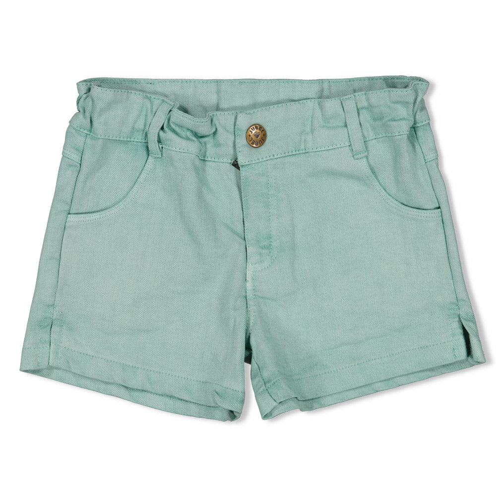 Pantalón corto denim niña Lazy Lagoon