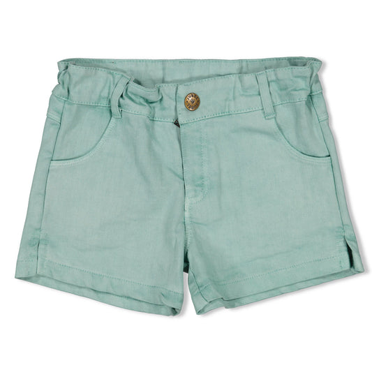 Pantalón corto denim niña Lazy Lagoon