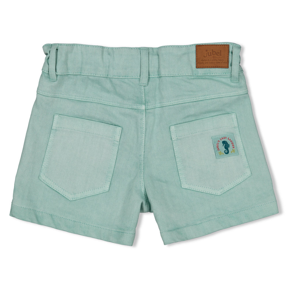 Pantalón corto denim niña Lazy Lagoon