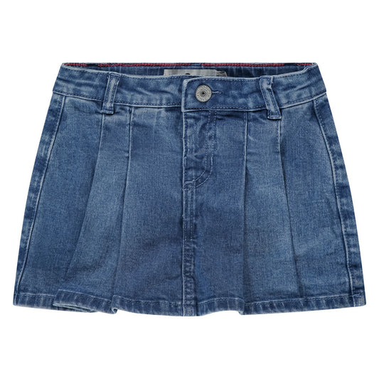 Denim skort niña