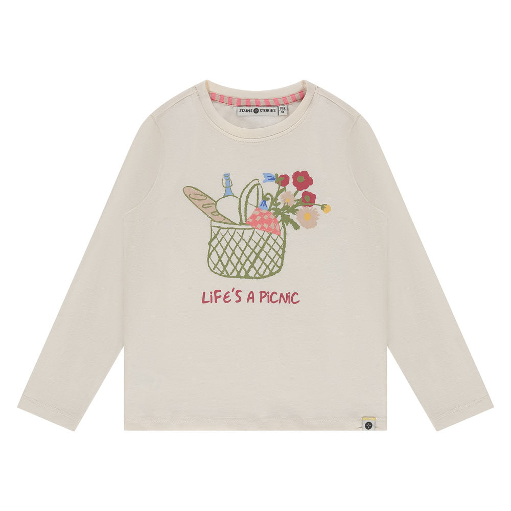Camiseta manga larga niña