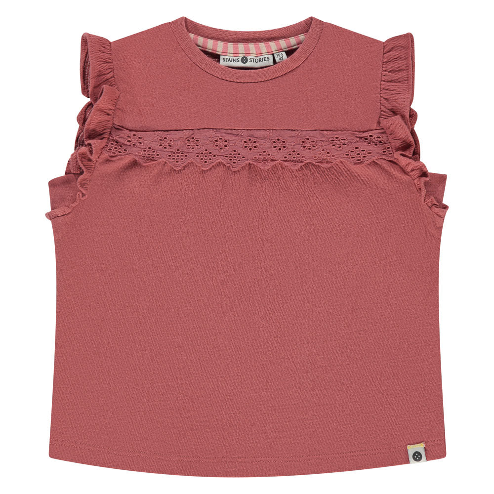 Camiseta sin mangas niña