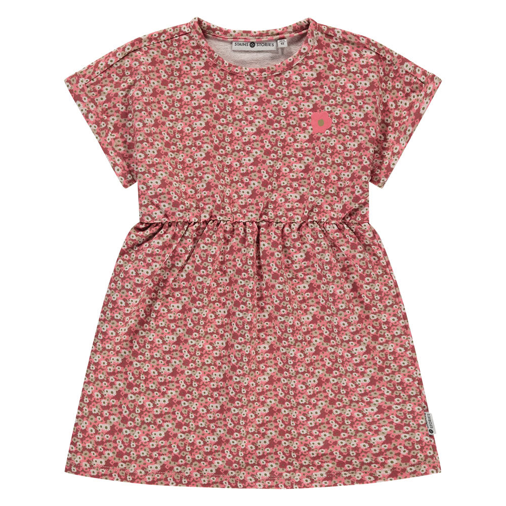 Vestido niña de manga corta