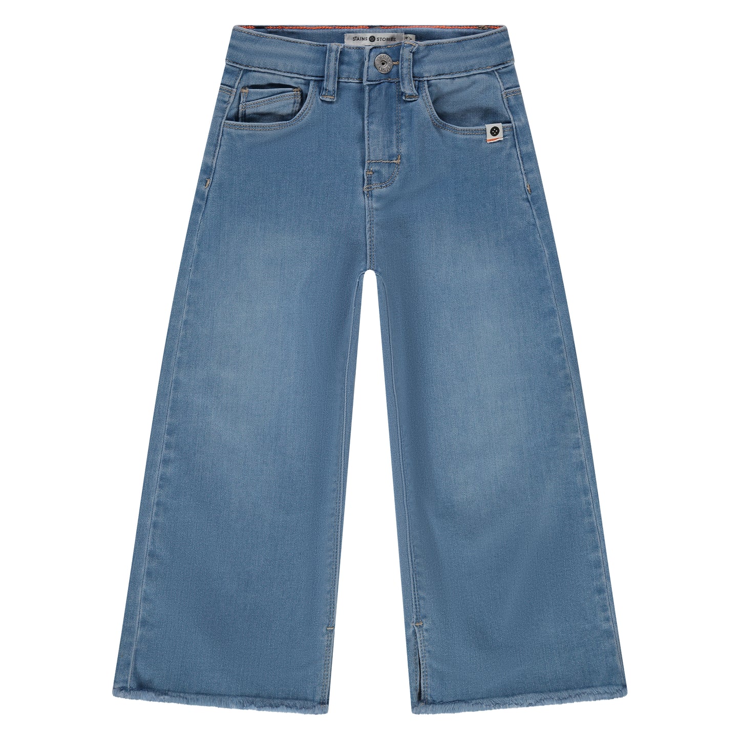 Jeans wide leg niña