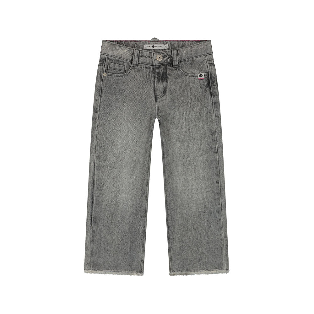 Pantalones pierna ancha niña