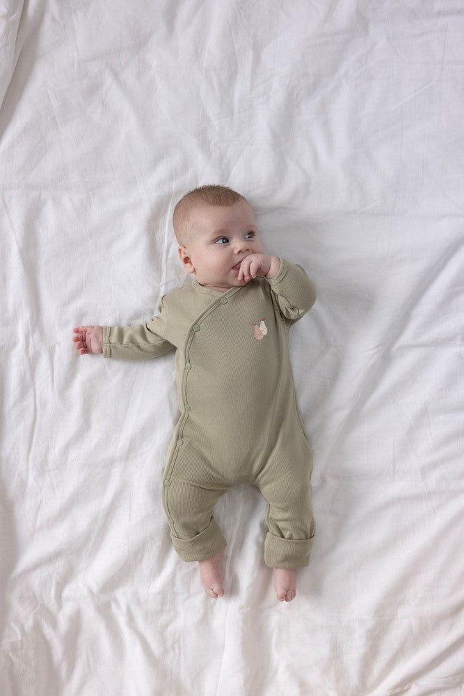 Pijama con pies bebé niño