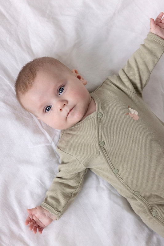 Pijama con pies bebé niño