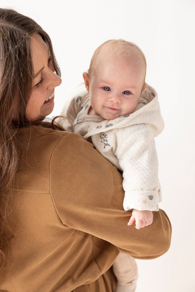 Chaqueta reversible con capucha bebé niño Sea Sweeties