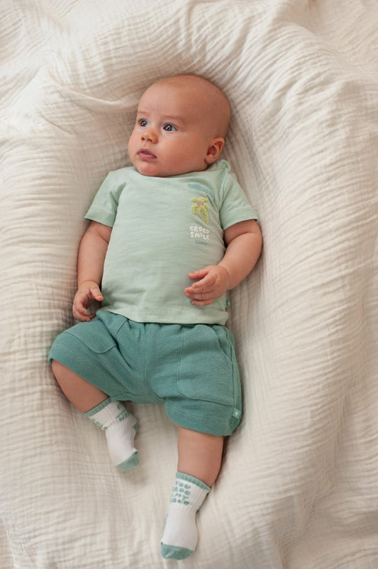 Pantalón corto bebé niño You Croc my World
