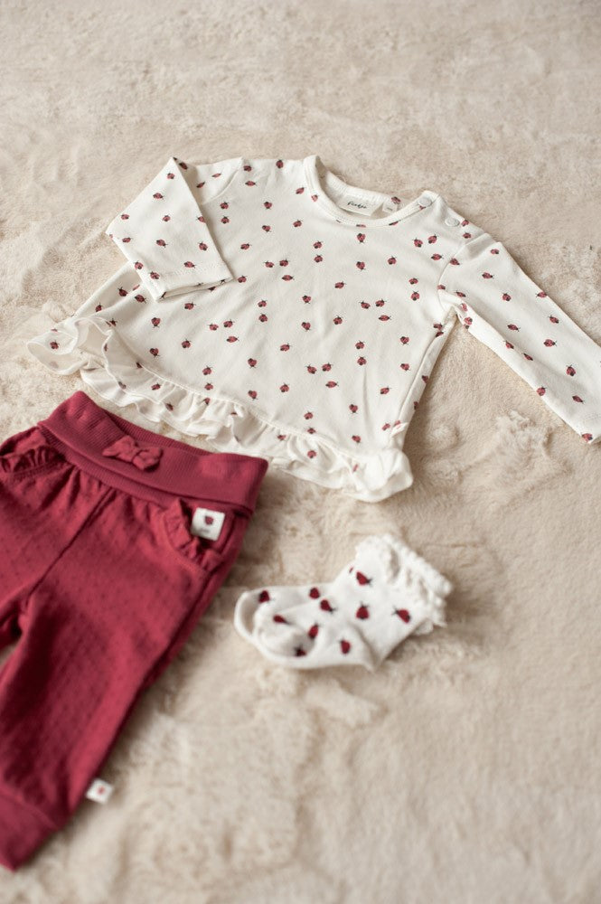 Camiseta manga larga bebé niña Lovebug