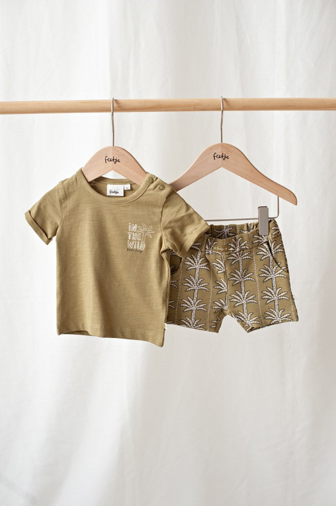 Pantalón corto bebé niño Safari Savage