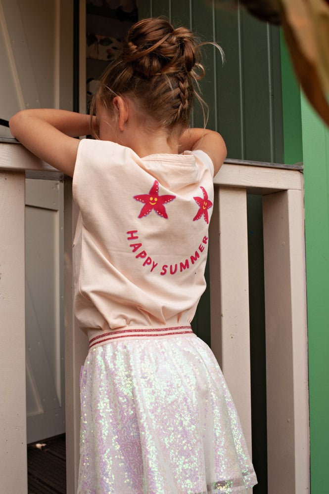 Falda con lentejuelas niña Lazy Lagoon