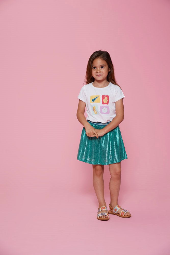 Camiseta manga corta niña Lazy Lagoon