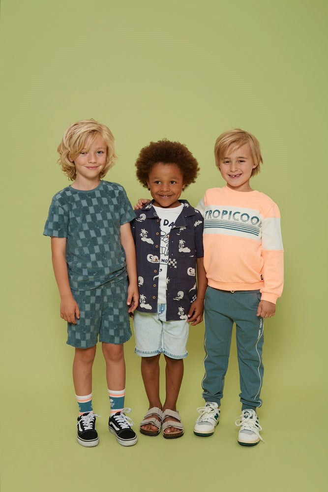 Camisa manga corta muselina niño Lagoon Legends