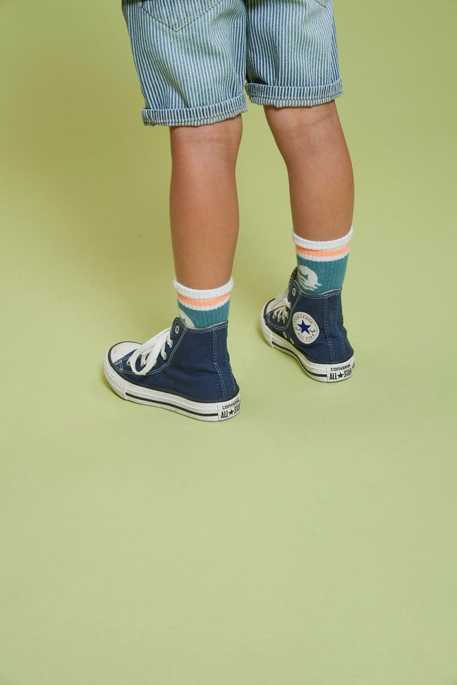 Pantalón corto rayas niño Summer Denims
